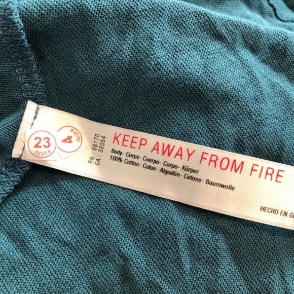 Free People Madelyn Midi Oversized Dress W/Pockets in Mediterranean Sz S NWOT - Picture 6 of 9